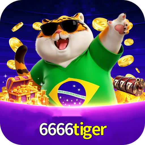 Imagem promocional da 6666tiger mostrando a plataforma e suas vantagens